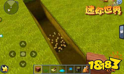 迷你世界怎么制作暗门电石暗门制作教程