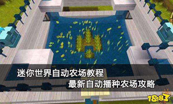 迷你世界自动农场教程 最新自动播种农场攻略迷你世界自动农场怎么做