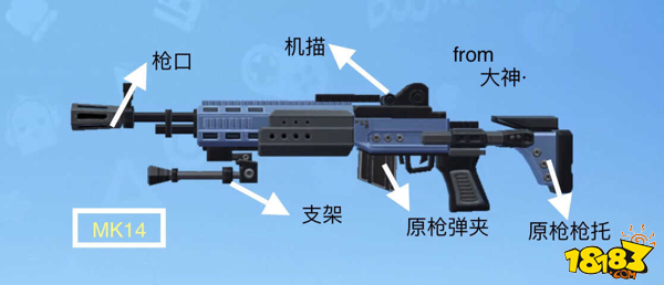 香肠派对枪械mk14使用技巧有哪些枪械的强力配件详解