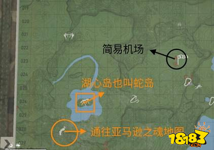 丛林地狱greenhell亚马逊之魂地图在哪里地图的位置分享