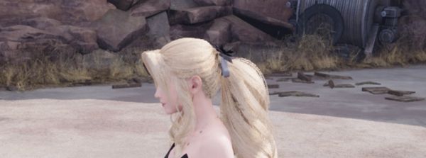 最終幻想7重制版愛麗絲性感透明黑絲薄紗MOD