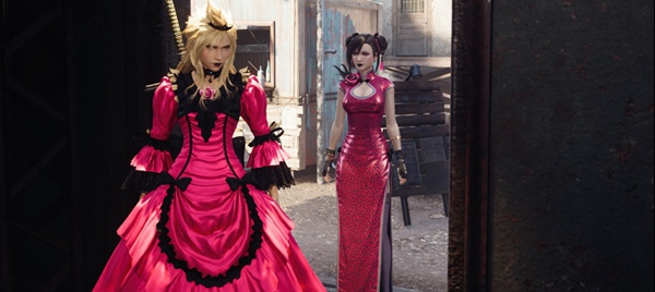 最终幻想7重制版蒂法粉黑色旗袍和黑色系妆容MOD