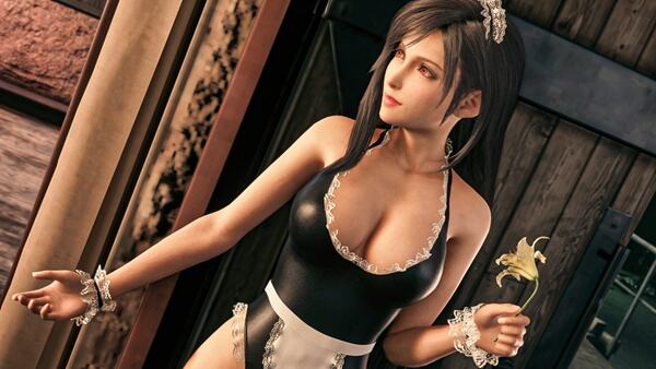 最終幻想7重制版蒂法美妝居家女仆MOD
