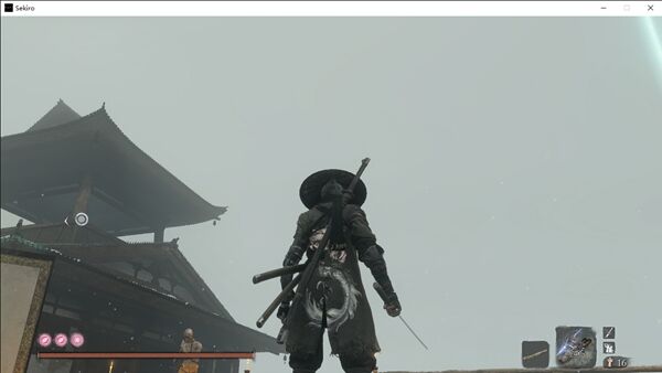 只狼影逝二度黑衣白龍紋服飾MOD