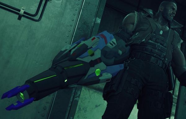 最終幻想7重制版星之海洋爆破鉆取代巴雷特武器MOD