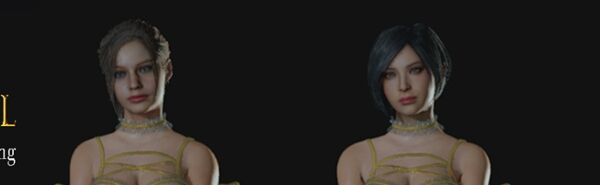 生化危機2重制版克萊爾艾達情人節天使MOD