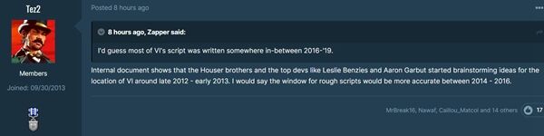 GTA6预开发阶段开始于2014年 R星内部人士曝团队仅有8名骨干