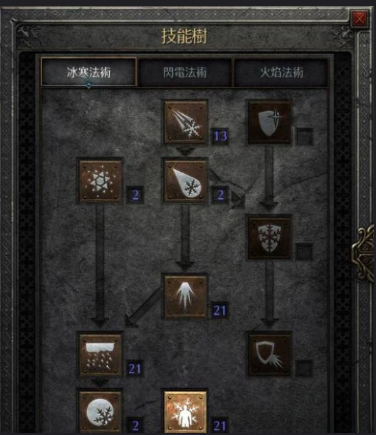 暗黑2冰法师怎么加点