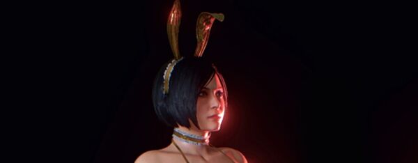 生化危機2重制版克萊爾艾達金色花兔女郎MOD
