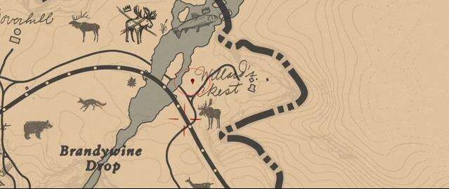 荒野大镖客2驼鹿刷新必出地点