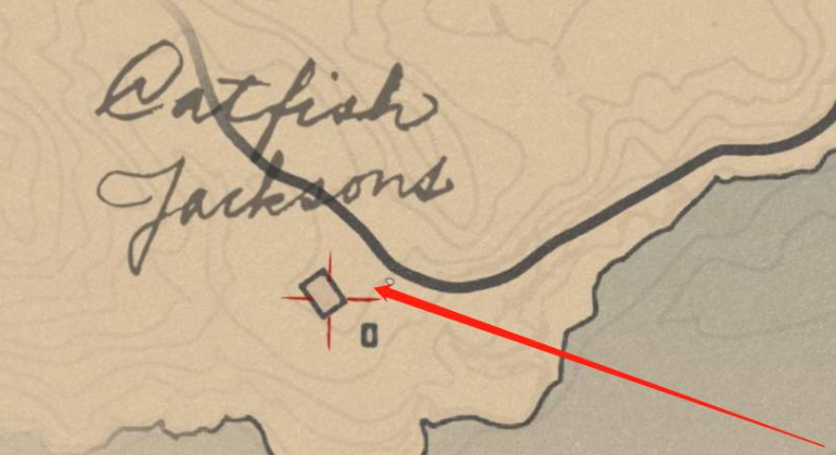 荒野大镖客2罗兹南边的入室抢劫位置