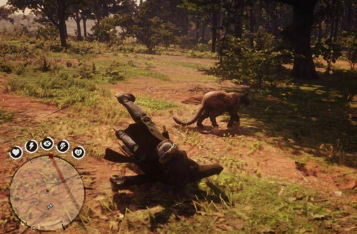 荒野大镖客2完美山狮皮位置