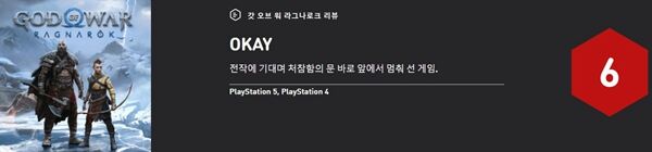 战神诸神黄昏ING评测只打6分 IGN韩国评测者收到死亡威胁