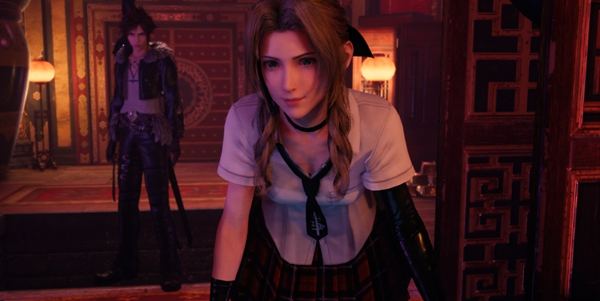 最終幻想7重制版愛麗絲cos死或生瑪麗蘿絲白色夏季制服MOD