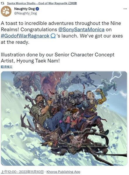 为庆战神诸神黄昏完美发售 各大厂商纷纷献祝福图