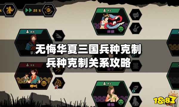 无悔华夏三国兵种克制 兵种克制关系攻略