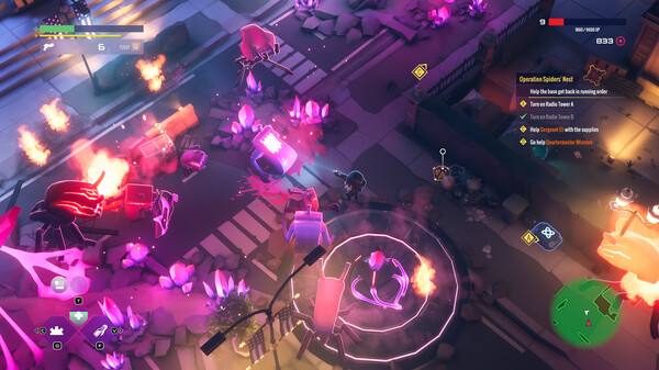 霓虹入侵者壁纸