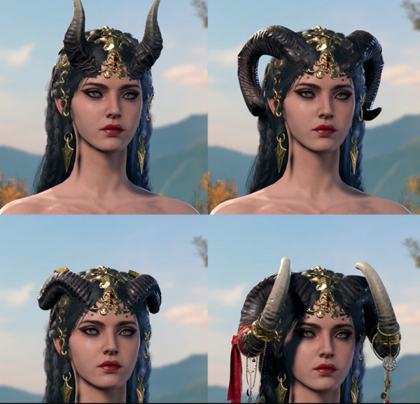 《博德之門3》女性古風異域發型MOD