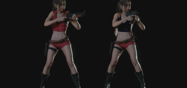 《生化危机2：重制版》克莱尔经典服装替换-非RT版本专用MOD