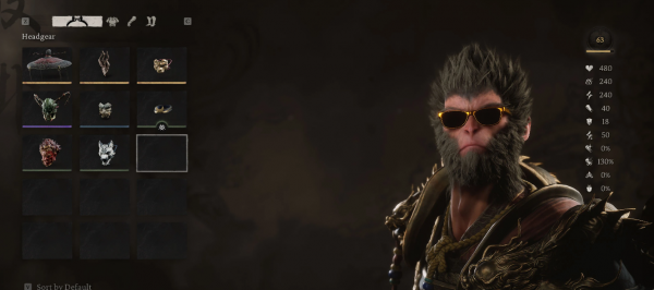 《黑神話：悟空》猴哥天命人時髦墨鏡MOD