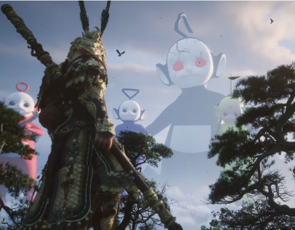 《黑神話:悟空》天線寶寶替換四大天王MOD