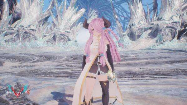 《鬼泣5》碧藍幻想娜露梅亞替換維吉爾MOD