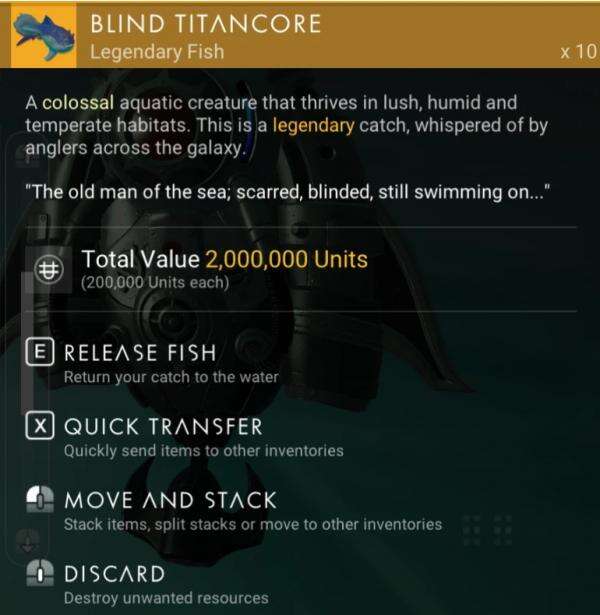 《無(wú)人深空》降低傳說(shuō)魚(yú)捕獲概率MOD