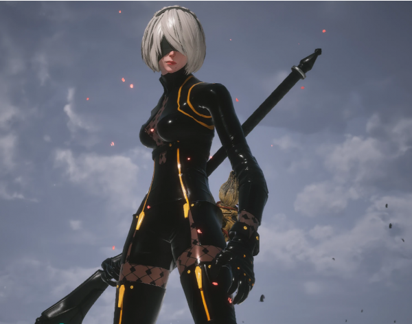 《黑神話：悟空》尼爾2B小姐姐替換牛魔王套MOD