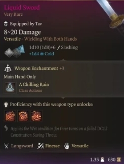 《博德之門3》液體之劍MOD