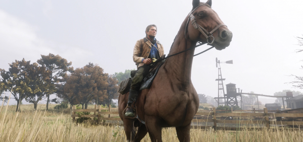 《荒野大鏢客2》栗色美式標準馬MOD