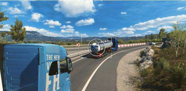 《歐洲卡車模擬2》真實藍調Reshade預設MOD