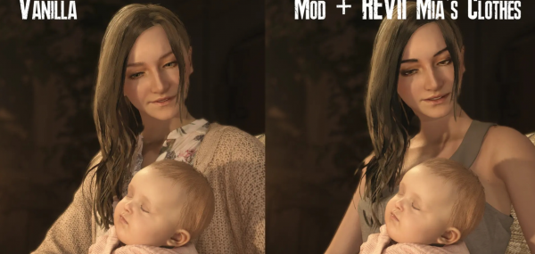 《生化危機8:村莊》RE7米婭外觀MOD