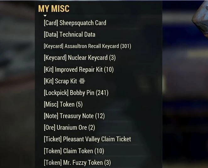 《輻射76》詳細的物品標簽mod