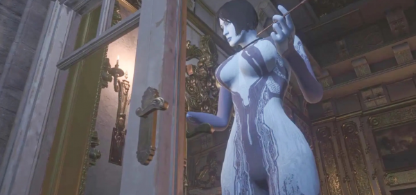 《生化危機8:村莊》光環科塔娜替換吸血鬼夫人MOD