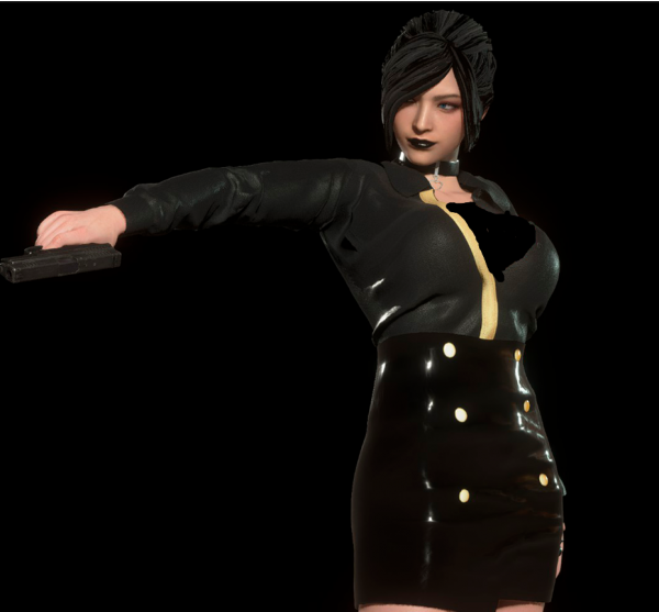《生化危機4：重制版》阿什莉艾達(dá)黑襯衫氣質(zhì)女秘書MOD[需要DLC]