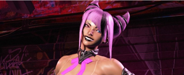 《街頭霸王6》韓蛛俐cos終極弗蕾娜擦汗MOD