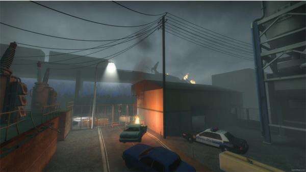 《求生之路2》濃霧城市地圖