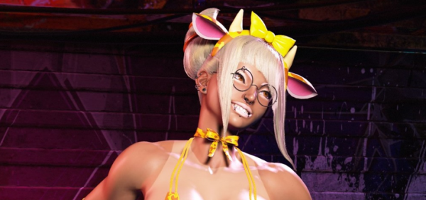 《街頭霸王6》韓蛛俐皮膚紋理泳裝曬痕MOD