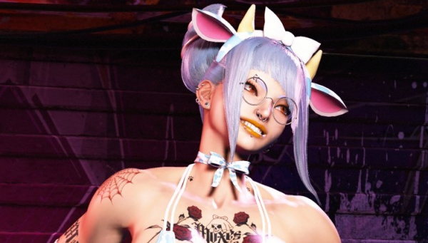 《街頭霸王6》韓蛛俐皮膚紋理紋身MOD