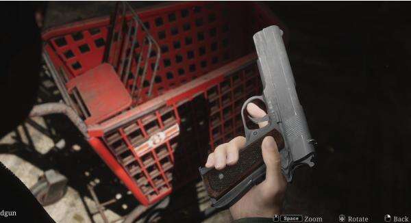 《寂靜嶺2重制版》生化2的M1911A1替換手槍MOD