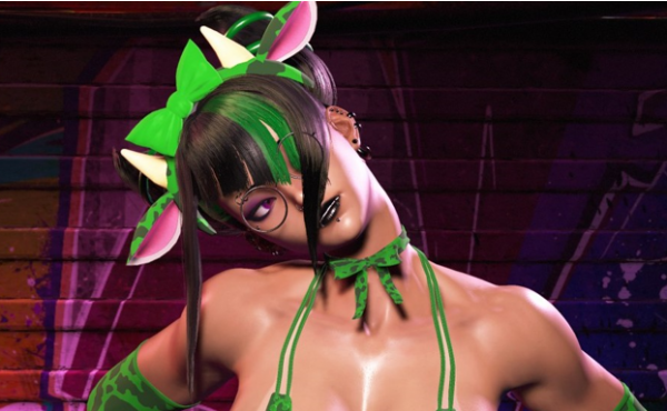 《街頭霸王6》韓蛛俐皮膚紋理比基尼曬痕MOD