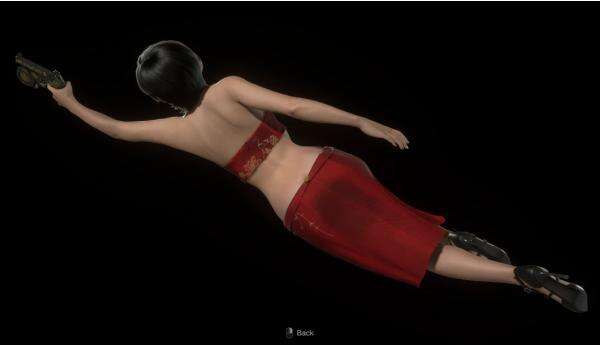 《生化危機4：重制版》艾達露腰款裁剪旗袍MOD