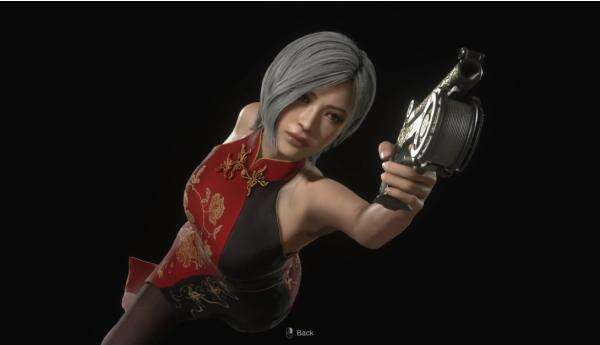 《生化危機4：重制版》灰發艾達王MOD