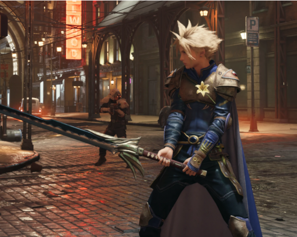 《最終幻想7：重制版》青心克勞德MOD