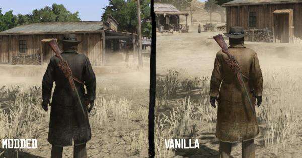 《荒野大鏢客：救贖重制版》約翰的黑色長(zhǎng)大衣MOD