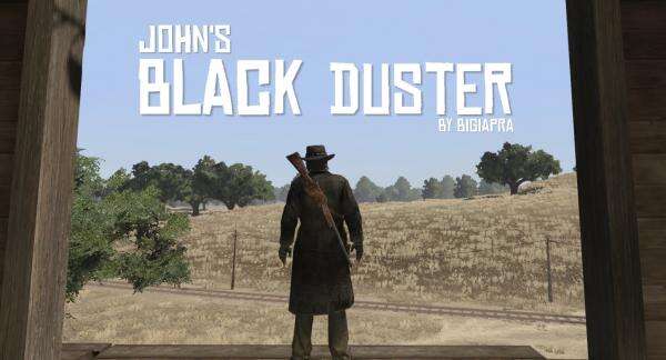 《荒野大鏢客：救贖重制版》約翰的黑色長(zhǎng)大衣MOD