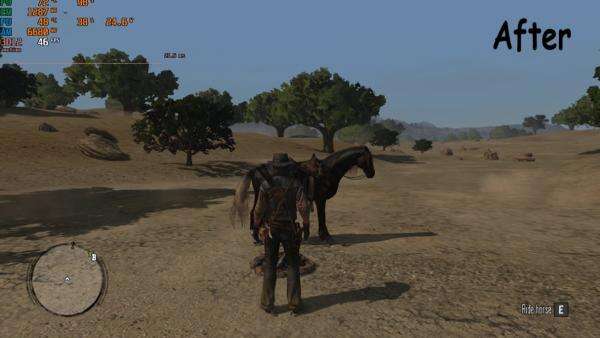 《荒野大鏢客：救贖重制版》去除草叢和樹木MOD