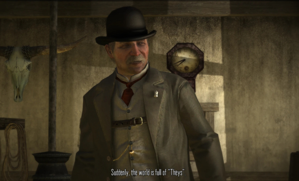 《荒野大鏢客：救贖重制版》扮演埃德加·羅斯MOD