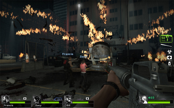 《求生之路2》建造探照燈地圖