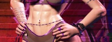 《街頭霸王6》NSFW夏日辣妹C2韓蛛俐汗水MOD